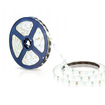 ecoLIGHT - 5m LED pásik - 4,8W, 60xSMD, 8mm, IP20, 12V DC - Neutrálna biela / 4000°K