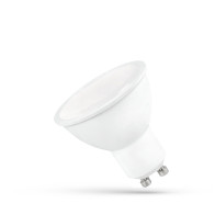 SPECTRUM - ŽiarovkaMILKY - 6W - SMD - 520lm - 120° - 230V - Neutrálna biela / 4000°K - GU10