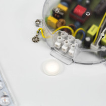 SPECTRUM - NYMPHEA SMART 36W - plafónové svietidlo 130° IK10 IP20 Ø488x72mm 230V CCT-DIM WI-FI - Biele