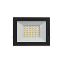 SPECTRUM - NOCTIS LUX 4 - 30W reflektor IP65 230V Teplá biela / 3000°K - Čierny