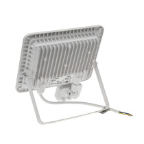 SPECTRUM - NOCTIS LUX 2 - 50W reflektor IP44 230V Studená biela / 6000°K - Biely / so senzorom pohybu