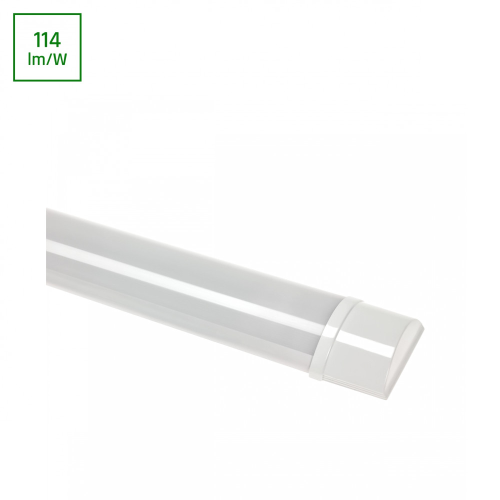 SPECTRUM - VIGA LED 1200 - 28W lineárne svietidlo IP20 76x1200x26mm 230V Studená biela / 6000°K - Biele