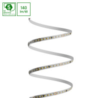 SPECTRUM - 5m LED pásik SMD 2835 - 18W/m - 2520lm/m - 160LED /m - IP20 - 10mm - 24V - Neutrálna biela / 4000°K