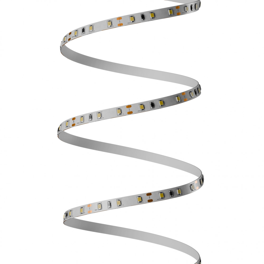 SPECTRUM - 30m LED pásik SMD 2835 - 4,8W/m - 336lm/m - 60LED/m - IP20 - 8mm - 12V - Studená biela / 6000°K