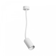 SPECTRUM - VARIOSAFLEXI - stropné svietidlo GU10 IP20 Ø55x100x410mm 250V - Biele