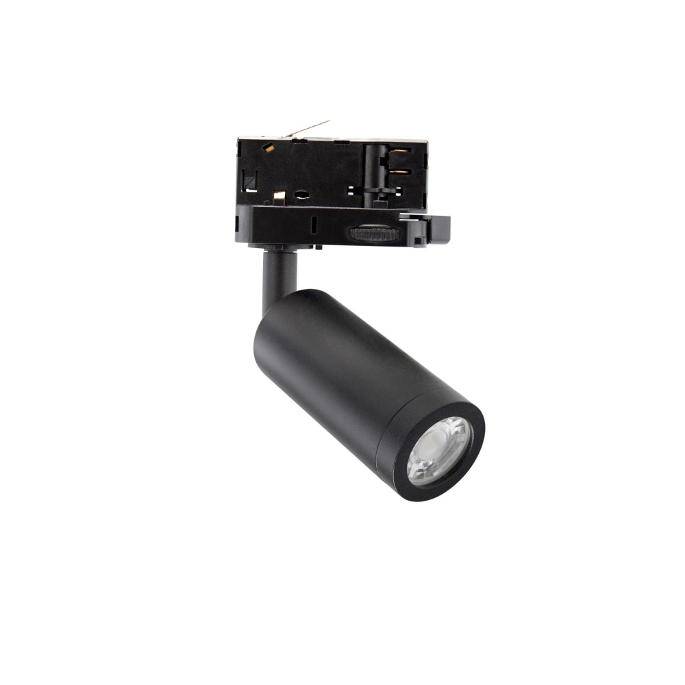 SPECTRUM - MADARA SLIM magnetické 3-fázové svietidlo IP20 Ø38x95x177mm 250V GU11/MR11 - Čierne