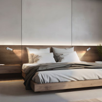 SPECTRUM - MADARA SLIM stropné/nástenné bodové svietidlo GU11/MR11 IP20 Ø36x95x165mm 250V - Biele / s ON/OFF spínačom