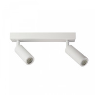SPECTRUM - MADARA SLIM stropné bodové svietidlo 2xMR11 IP20 260x54x160mm 250V - Biele