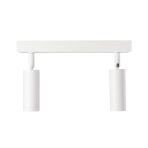 SPECTRUM - MADARA SLIM stropné bodové svietidlo 2xMR11 IP20 260x54x160mm 250V - Biele