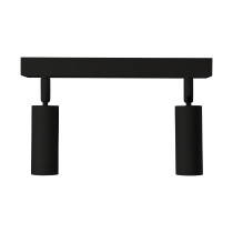 SPECTRUM - MADARA SLIM stropné bodové svietidlo 2xMR11 IP20 260x54x160mm 250V - Čierne