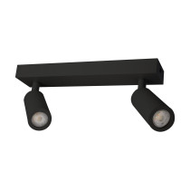 SPECTRUM - MADARA SLIM stropné bodové svietidlo 2xMR11 IP20 260x54x160mm 250V - Čierne