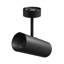 SPECTRUM - MADARA LIBRA stropné/nástenné bodové svietidlo IP20 Ø65x160x232mm 250V GU10 - Čierne