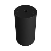 SPECTRUM - CHLOE VARIOSA povrchové bodové kruhové svietidlo GU10 IP20 Ø55x100mm 230V - Čierne