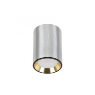 SPECTRUM - CHLOE MINI povrchové bodové kruhové svietidlo IP20 Ø70x100mm 250V - Strieborno / Zlaté