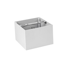 SPECTRUM - CHLOE AR111 povrchové bodové štvorcové nastaviteľné svietidlo GU10 IP20 145x145x100mm 250V - Biele