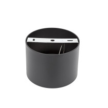 SPECTRUM - CHLOE AR111 povrchové bodové kruhové nastaviteľné svietidlo GU10 IP20 139x100mm 250V - Čierne