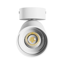 SPECTRUM LED - SQUALLA VARIOSAROUND - nástenné svietidlo GU10 IP20 Ø55x100x16SPECTRUM LED - 5mm 250V - Biele