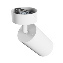 SPECTRUM LED - SQUALLA VARIOSAROUND - nástenné svietidlo GU10 IP20 Ø55x100x16SPECTRUM LED - 5mm 250V - Biele