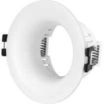 SPECTRUM - FIALE V BASIC zapustené kruhové svietidlo GU10 IP20 Ø86x41mm 250V - Biele