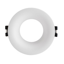 SPECTRUM - FIALE V BASIC zapustené kruhové svietidlo GU10 IP20 Ø86x41mm 250V - Biele