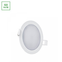 SPECTRUM - ALGINE DOWNLIGHT 2V1 povrchové / zapustené kruhové svietidlo 6W 560LM 230V IP20 Neutrálna biela / 4000°K