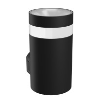 SPECTRUM - TORRE RING ROUND 9W - fasádne jednosmerné svietidlo 30° IP54 Ø99x78x156mm 230V CCT - Čierne