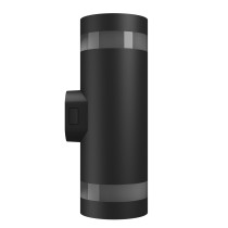 SPECTRUM - TORRE RING ROUND 18W - fasádne obojsmerné svietidlo 30° IP54 Ø99x78x244mm 230V CCT - Čierne