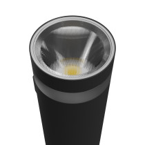 SPECTRUM - TORRE RING ROUND 18W - fasádne obojsmerné svietidlo 30° IP54 Ø99x78x244mm 230V CCT - Čierne