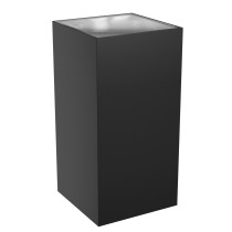 SPECTRUM - TORRE SQUARE 18W - fasádne obojsmerné svietidlo 30° IP54 99x78x162mm 230V CCT - Čierne