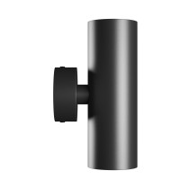 SPECTRUM - SQUALLA VARIOSA TUBO - fasádne svietidlo 2xGU10 IP20 Ø55X160X90mm 250V - Čierne