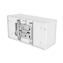 SPECTRUM - SCATOLLO 8W - fasádne svietidlo 180° IP54 200x100x75mm 230V CCT - Biele