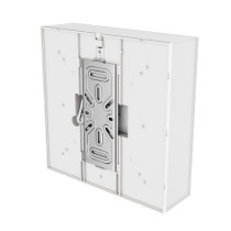 SPECTRUM - SCATOLLO 20W - fasádne svietidlo 180° IP54 250x250x75mm 230V CCT - Biele