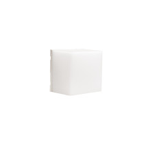 SPECTRUM - SCATOLLO 5W - fasádne svietidlo 180° IP54 100x100x75mm 230V CCT - Biele