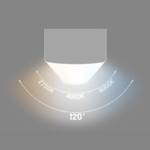 SPECTRUM - SUBTILO 600 - 15W lineárne svietidlo 120° IP20 600x60x35mm 230V 3CCT - Biele