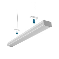 SPECTRUM - SUBTILO 600 - 15W lineárne svietidlo 120° IP20 600x60x35mm 230V 3CCT - Biele