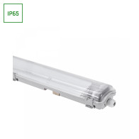 SPECTRUM - LIMEA SLIM 2x1500 - LED trubicové svietidlo 1610x90x63mm - IP65 - G13 - 250V - Sivé