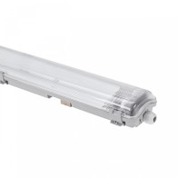 SPECTRUM - LIMEA SLIM 2x1200 - LED trubicové svietidlo 1310x90x63mm - IP65 - G13 - 250V - Sivé