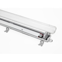 SPECTRUM - LIMEA SLIM 1200 - LED trubicové svietidlo 1310x65x63mm - IP65 - G13 - 250V - Sivé