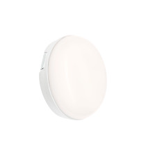 SPECTRUM - TECHNIC ROUND LED 8W - technické svietidlo 120° IK10 IP54 Ø140x48mm 230V Neutrálna biela / 4000°K - Biele