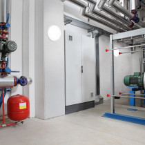 SPECTRUM - TECHNIC ROUND LED 8W - technické svietidlo 120° IK10 IP54 Ø140x48mm 230V Neutrálna biela / 4000°K - Biele