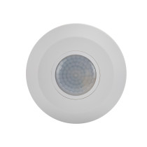 SPECTRUM - PIR senzor max. 2000/1000W - prisadený 360° IP20 Ø108x25 230V - dosah max. 6m