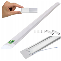 BERGE - Slim LED panel MARS - 36W - 120cm - IP20 - 230V - neutrálna biela / 4500°K - biely