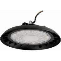 ecoPLANET - LED svietidlo High Bay UFO - 100W - 10000lm - IP65 - 230V - neutrálna biela / 4500°K - čierne
