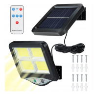 VERGIONIC  - LED solárny reflektor so senzorom pohybu - 10W - 2500lm - IP65 - Neutrálna biela / 4000°K