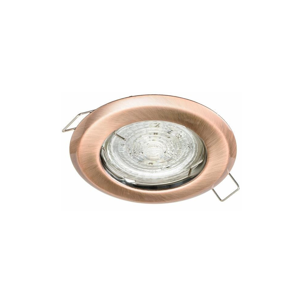 PREMIUM LUX - Podhľadové bodové svietidlo ALFA - GU10 - okrúhle/pevné - Med