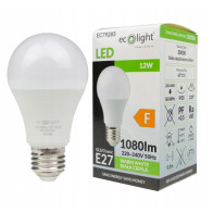 BERGE LED žiarovka E27 12W 1080lm 3000K Teplá farba svetla WW Eco Light