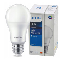 BERGE LED žiarovka E27 PHILIPS 4,9W 470lm 4000k - neutrálna biela
