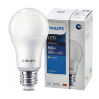 BERGE LED žiarovka E27 PHILIPS 8W 806lm 2700K A60 - tepla biela