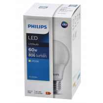 BERGE LED žiarovka E27 PHILIPS 8W 806lm 2700K A60 - tepla biela