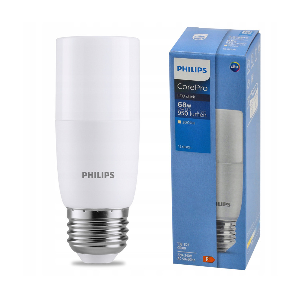 BERGE LED žiarovka E27 T38 9,5W 950lm CorePro 3000K